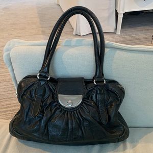 Botkier black leather handbag